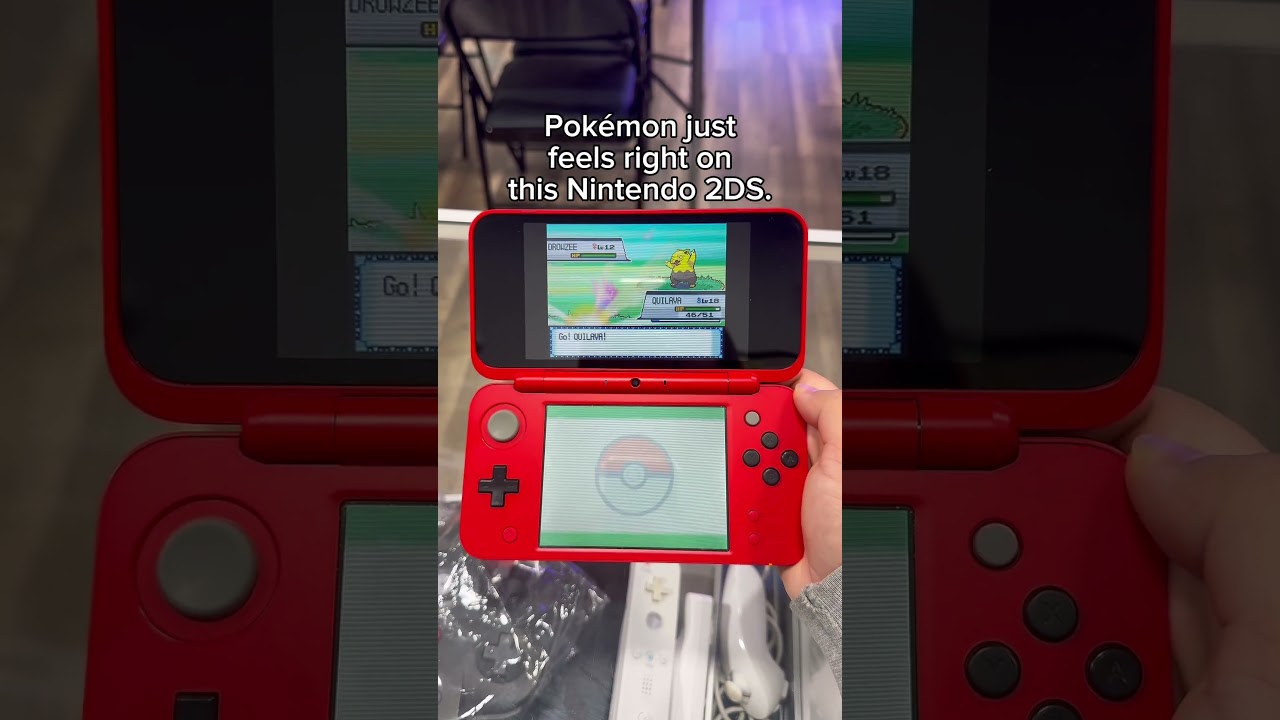 The perfect way to play Pok&eacute;mon games🙌🏼