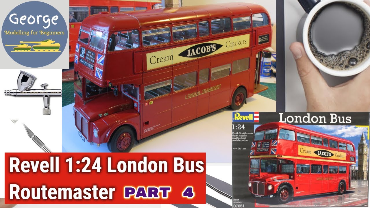 Revell London Bus Routemaster 1:24 Part 4 (final)