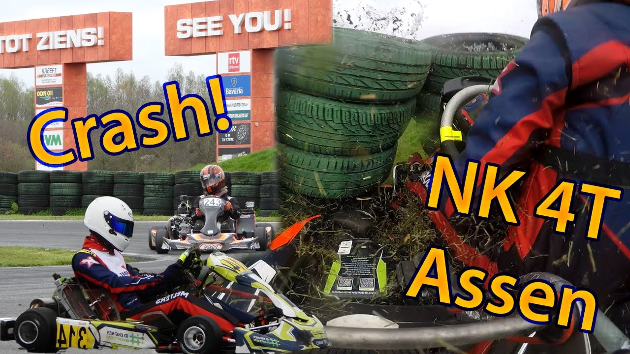 Inhaalacties en Enorme Crash! | NK 4T Assen 2023