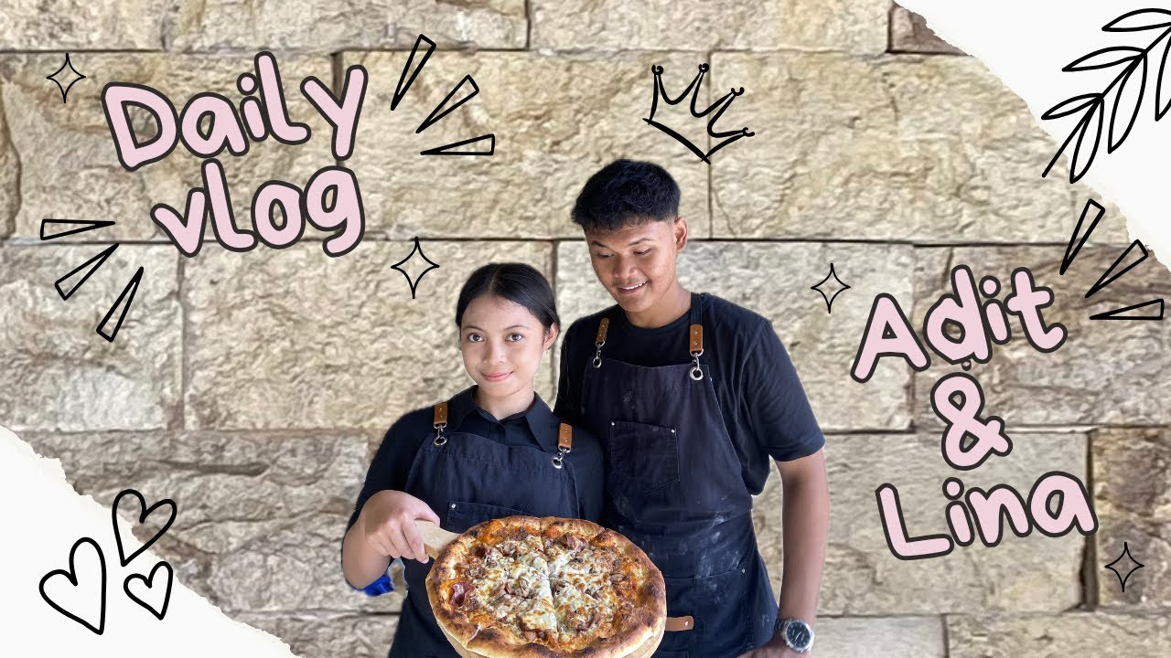 Mini Vlog: Edisi Membuat Pizza Bareng Pacar🥰❤️