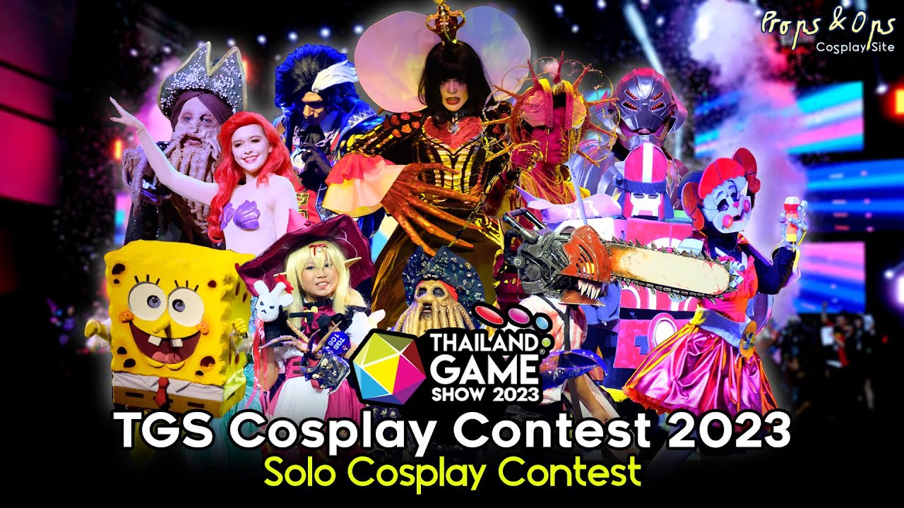 ประกวดคอสเพลย์ Thailand Game Show 2023 TGS Cosplay Contest ประเภทเดี่ยว