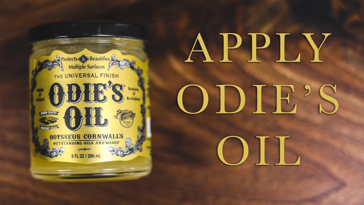 Как наносить масляную отделку для дерева Odie's