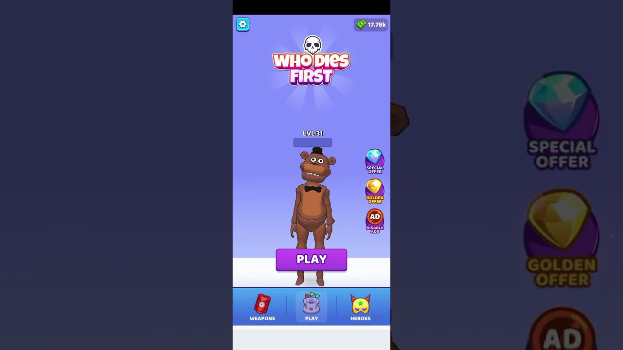 Who dies first mobile game