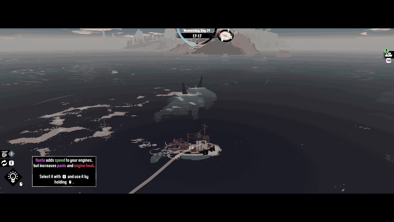 I saw some killer whales! - Dredge!