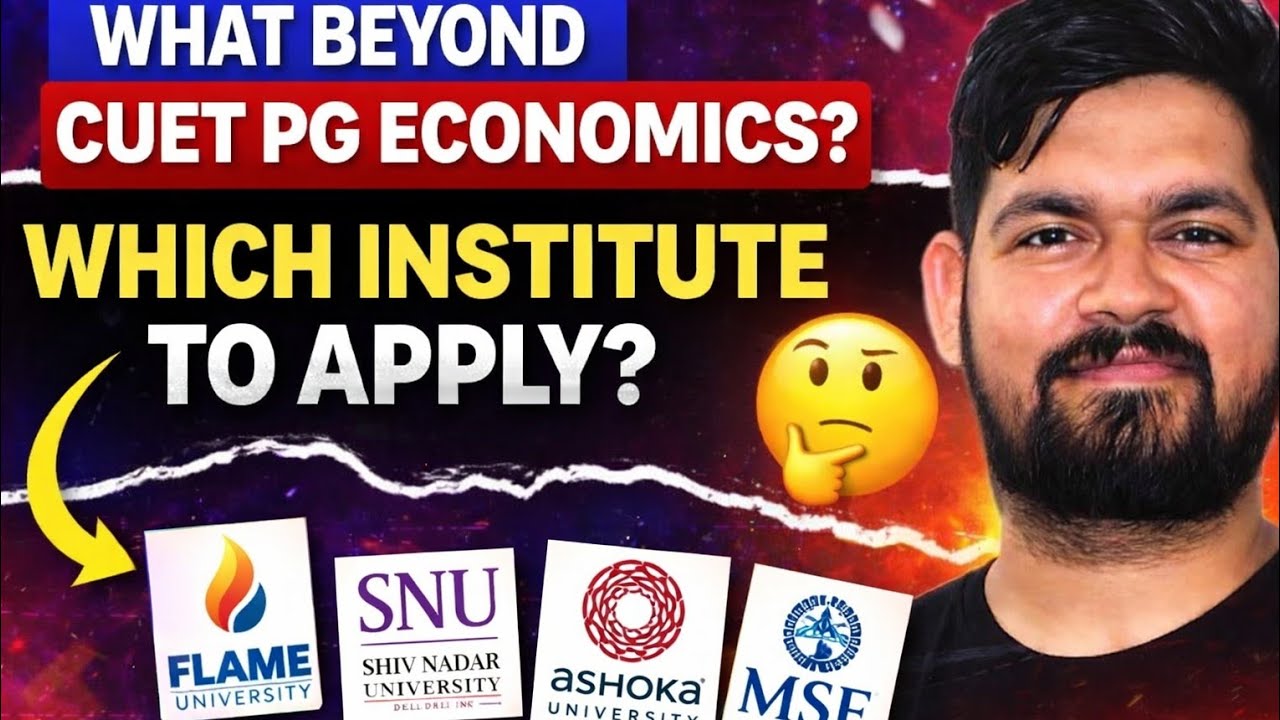 Beyond CUET PG Economics | What options post CUET PG Economics 2026