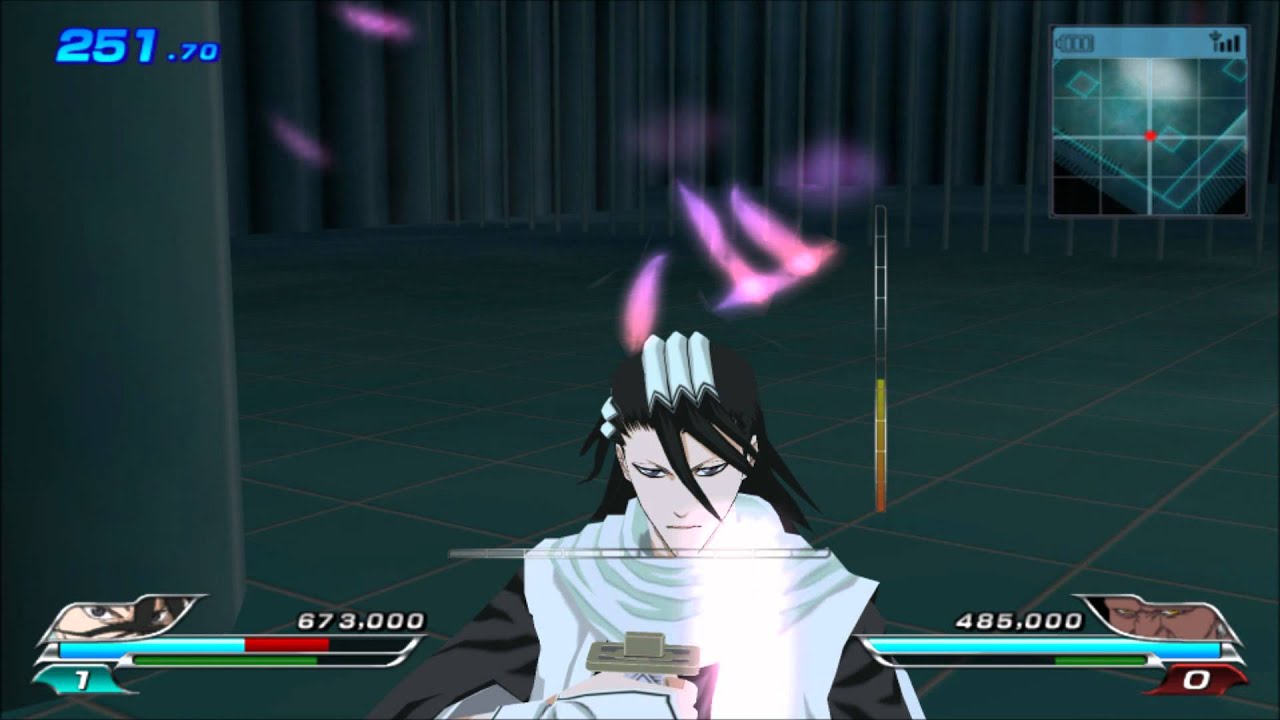 Bleach: Versus Crusade Byakuya Vs. Zommari
