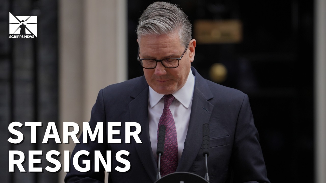 British PM Keir Starmer announces resignation