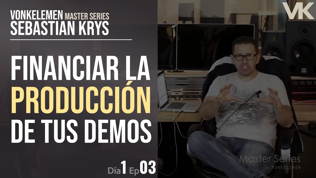 Día1-Ep03: Sebastian Krys | La Sociedad de Música Electrónica financia su Estudio de Grabación