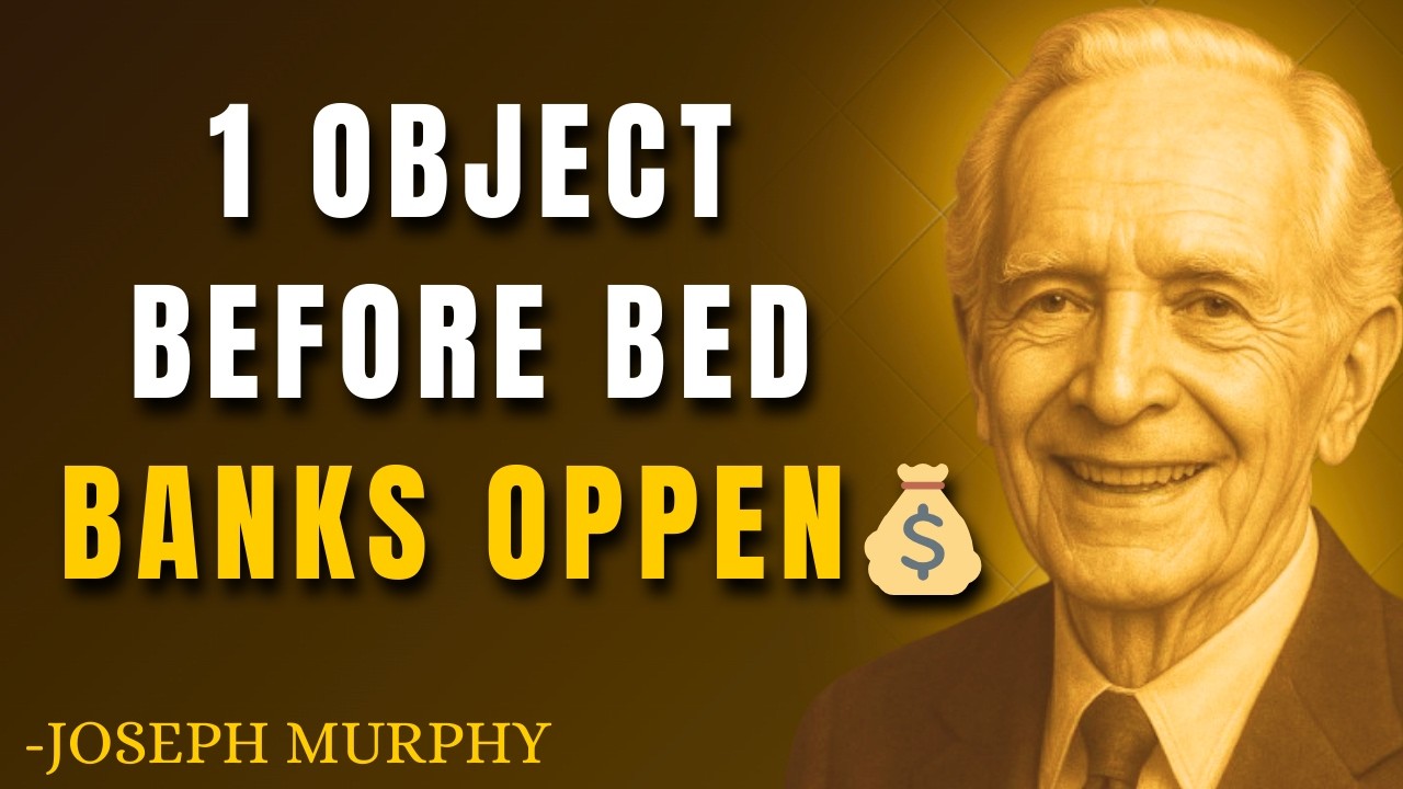 Touch This Object Before Sleep and Open the Bank of the Universe | Joseph Murphy