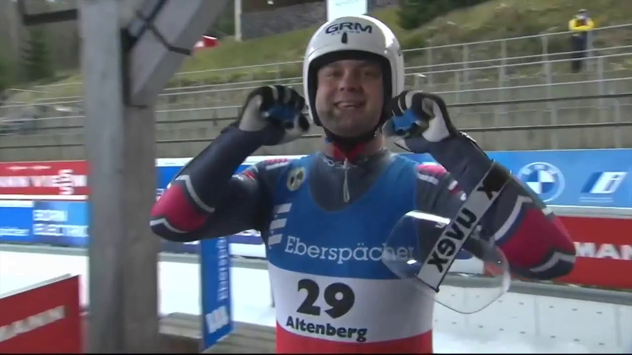 Luge Men's World Cup in Altenberg (GER) 2nd Run