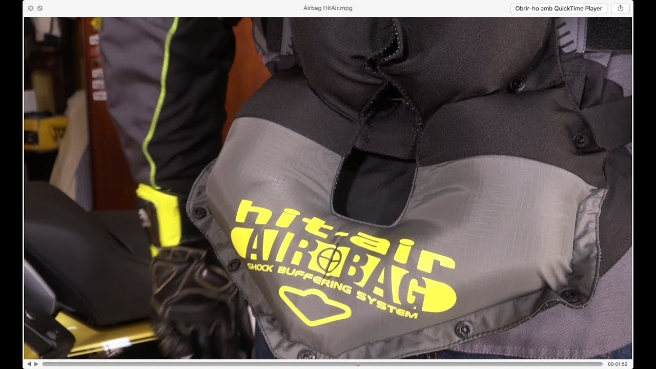 Motosx1000: Shopping / Chaleco con Airbag HitAir