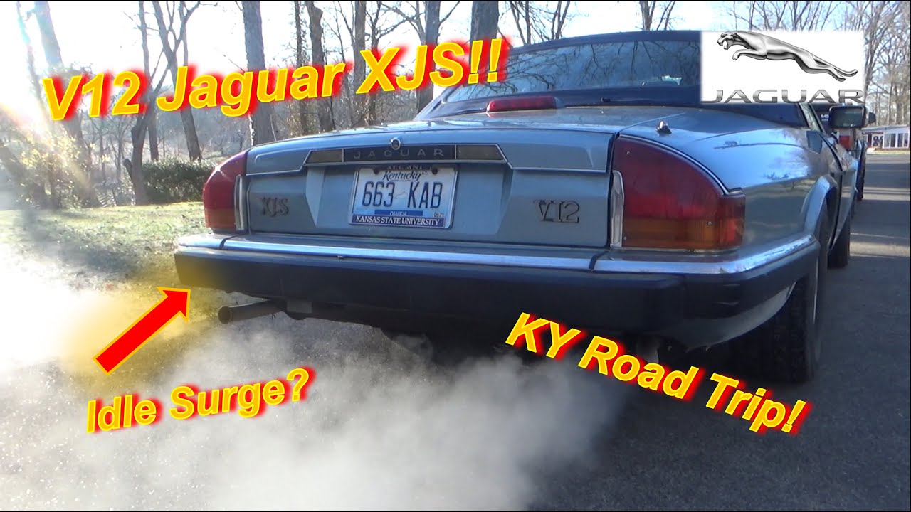 V12?! Jaguar XJS 1990 года выпуска на холостом ходу (путешествие по Кентукки!)