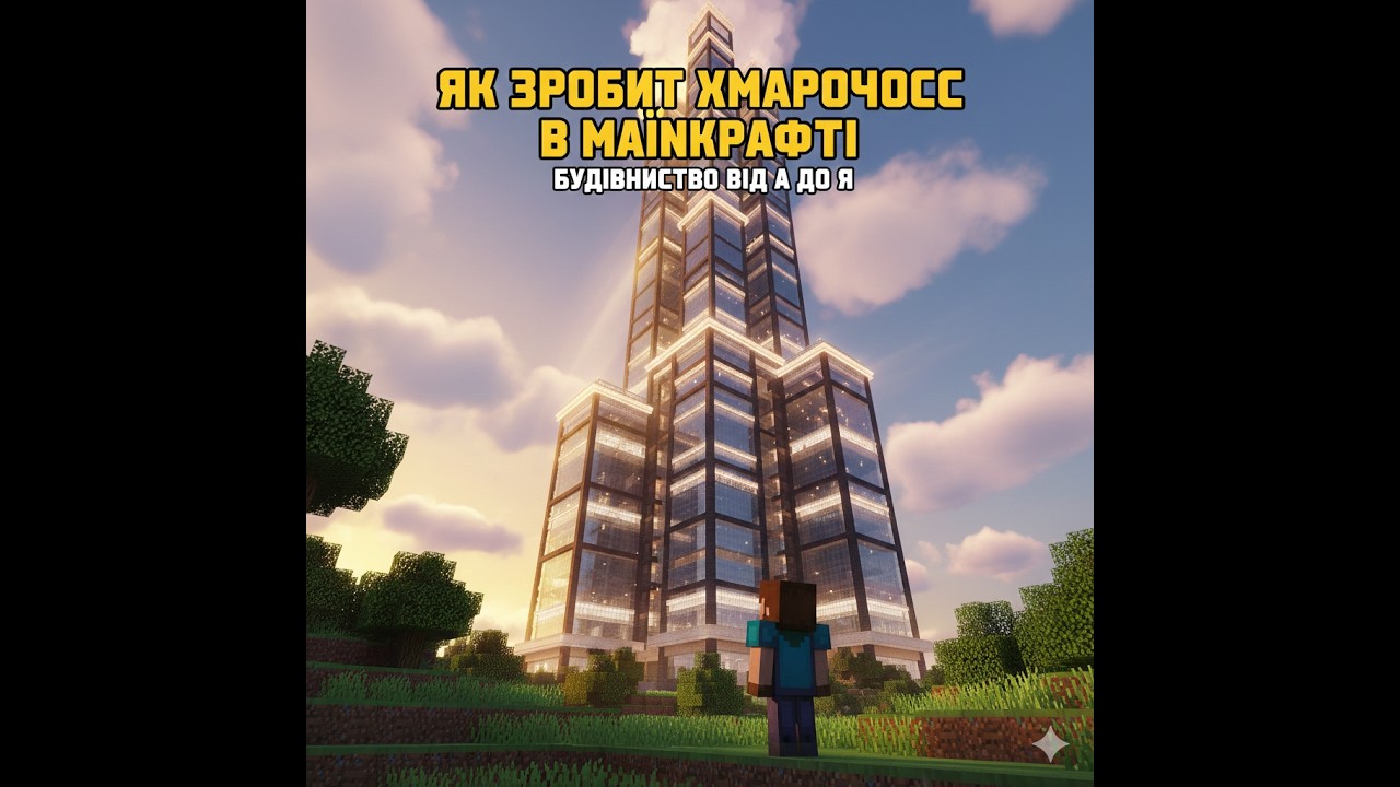 Як зробити хмарочос в Майнкрафті