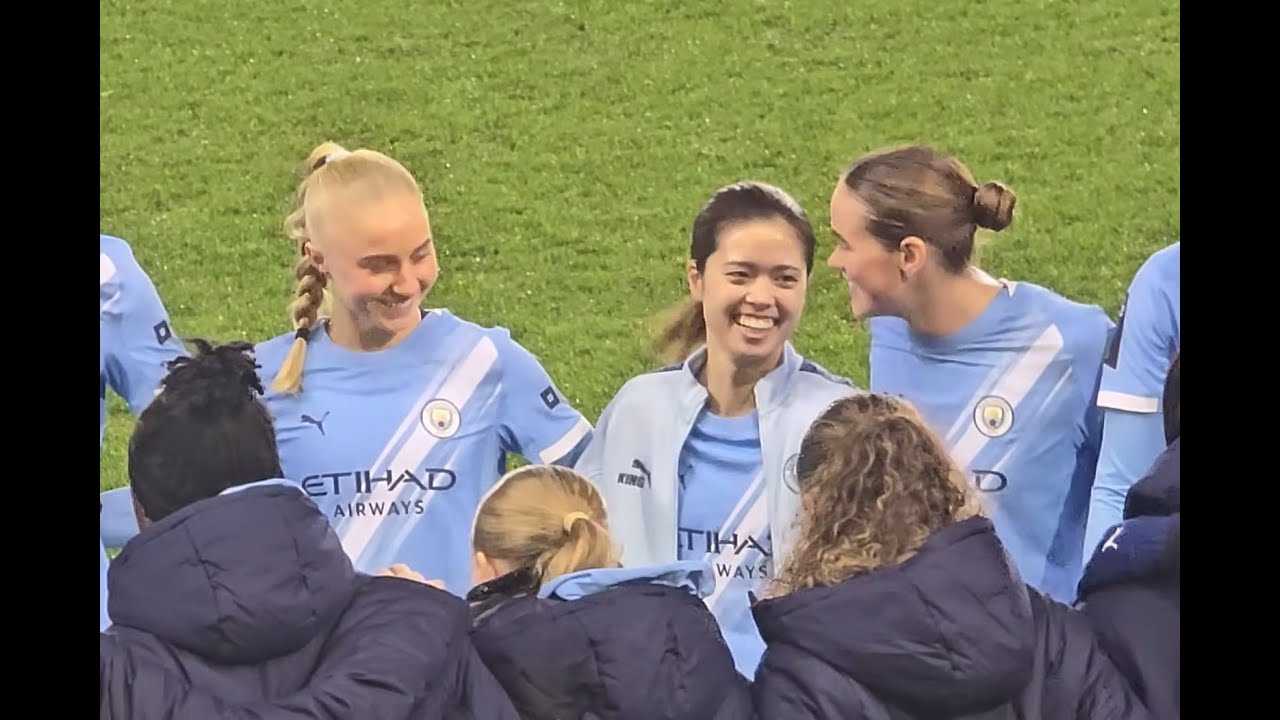 不運のMan City再三のチャンスを生かせずもChelsea相手に来週末のWSL決戦に確かな手応え　Man City 0 vs Chelsea 1　2026/01/22　長谷川唯選手　山下亜也加選手