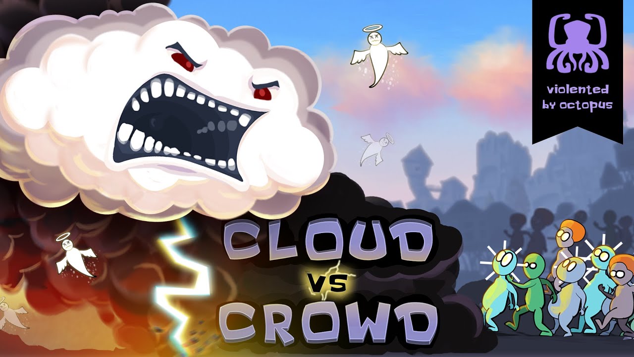 Cloud vs Crowd &mdash; iOS and tvOS Endless Hater Game. Upcoming December 2015