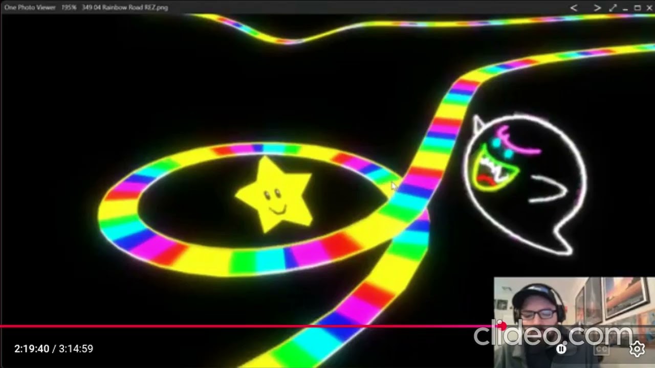 Mandela Effect - Mario Kart's Rainbow Road now has guardrails