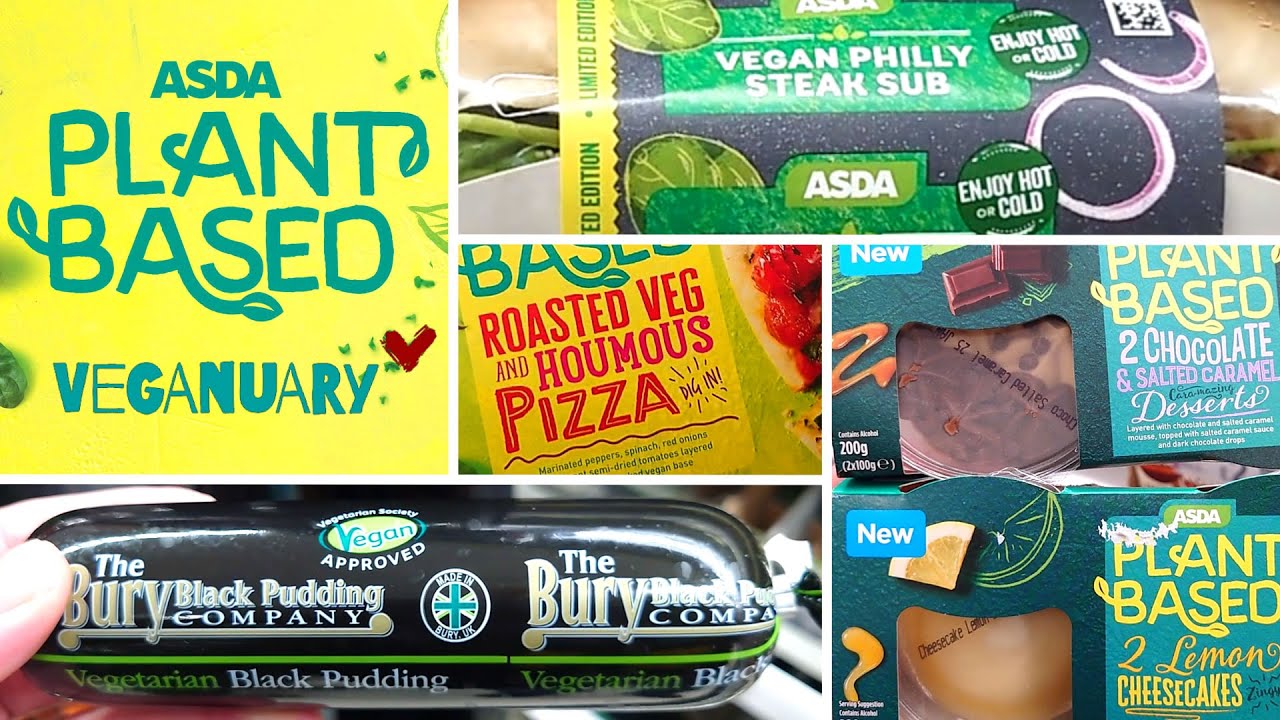 ВЕГАНСКИЙ ЯНВАРЬ 2022 - Мега-покупки в ASDA - Приходите за покупками с нами!