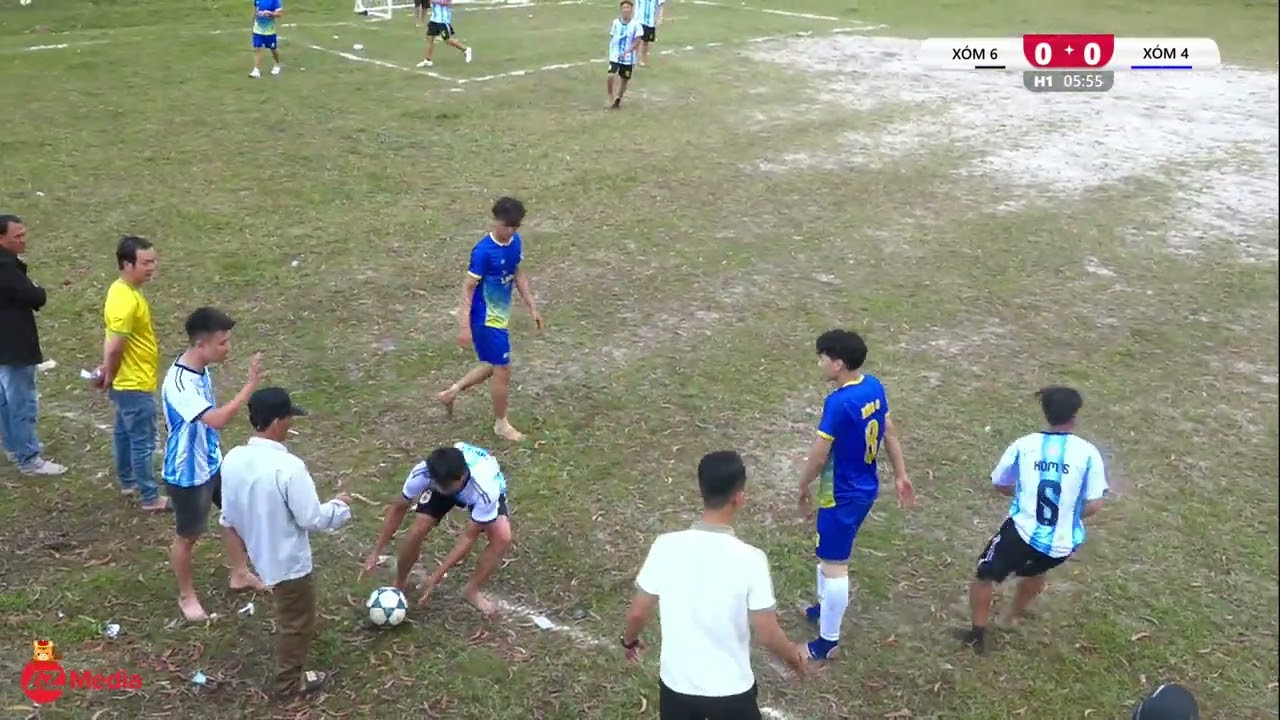 GIẢI BÓNG ĐÁ VUI XUÂN XUÂN THIÊN HẠ FC|  19.02.2026 | SÂN BÓNG ĐÁ XUÂN THIÊN HẠ | XÓM 6 v XÓM 4