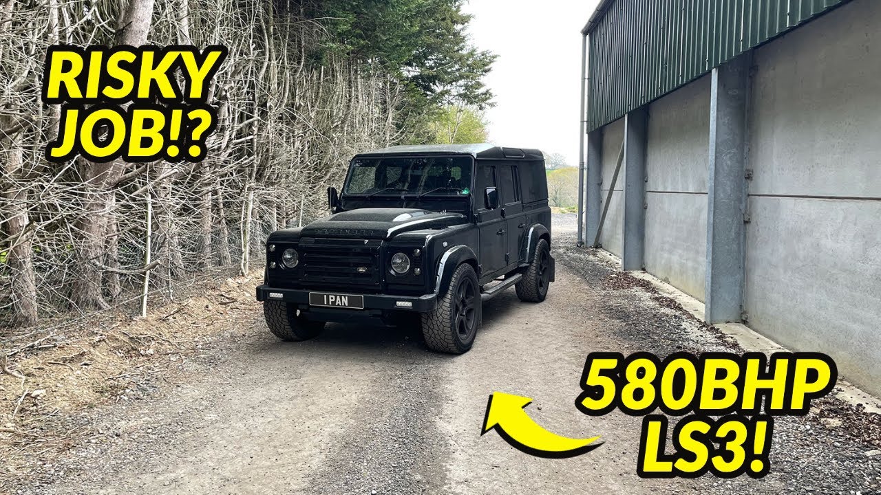 Тройная панорамная стеклянная крыша установлена ​​на Defender 110 LS3 мощностью 580 л.с.!