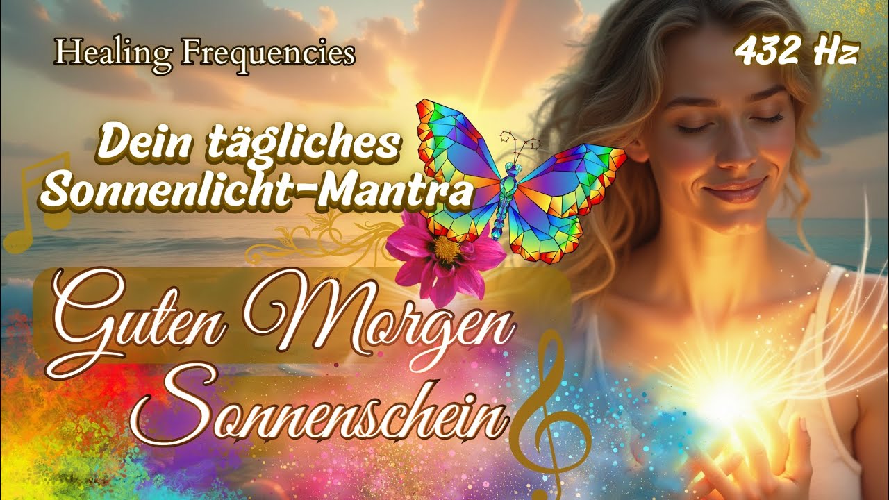 Guten Morgen, Sonnenschein – Heute ist mein Tag! ☀️ Energie-Booster mit 432 Hz|Affirmationen Song