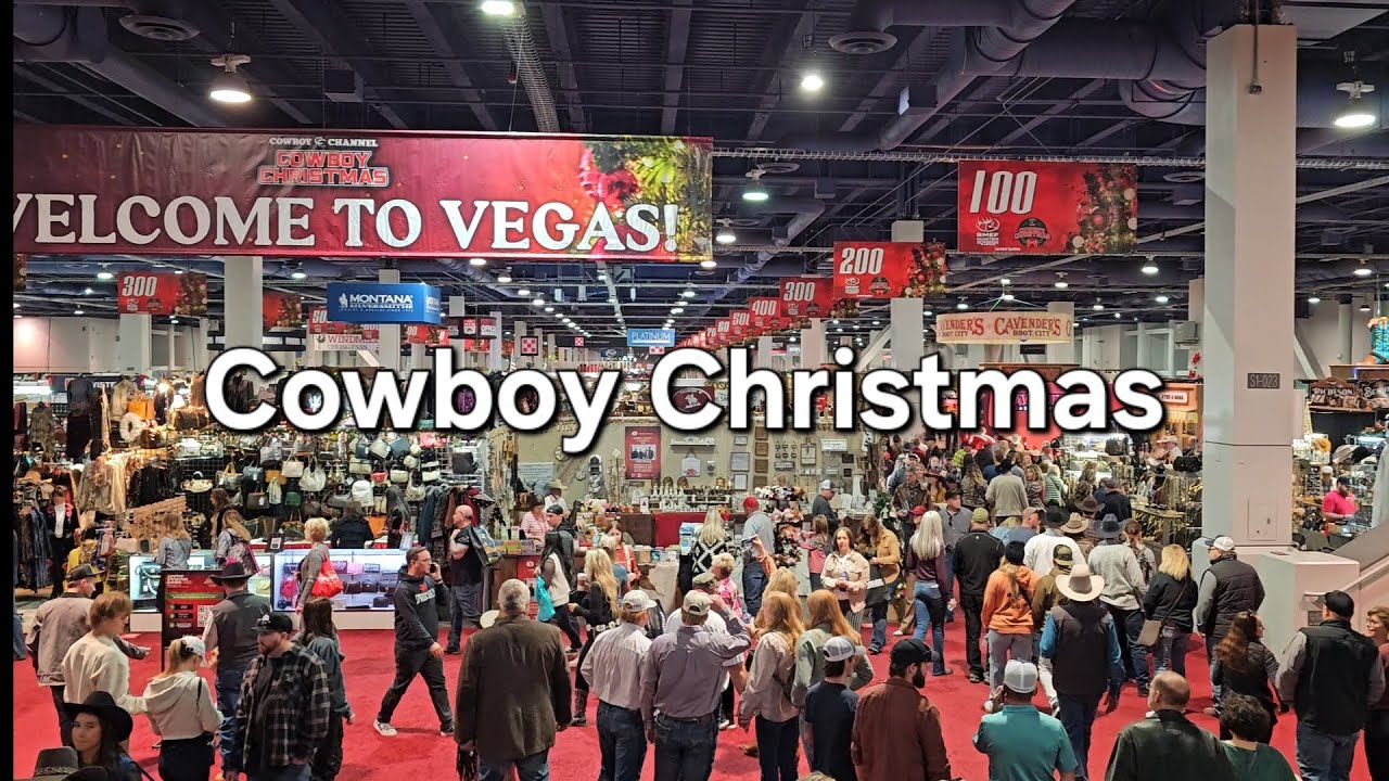 Walking Tour- Cowboy Christmas - Las Vegas Nevada Convention Center National Rodeo December