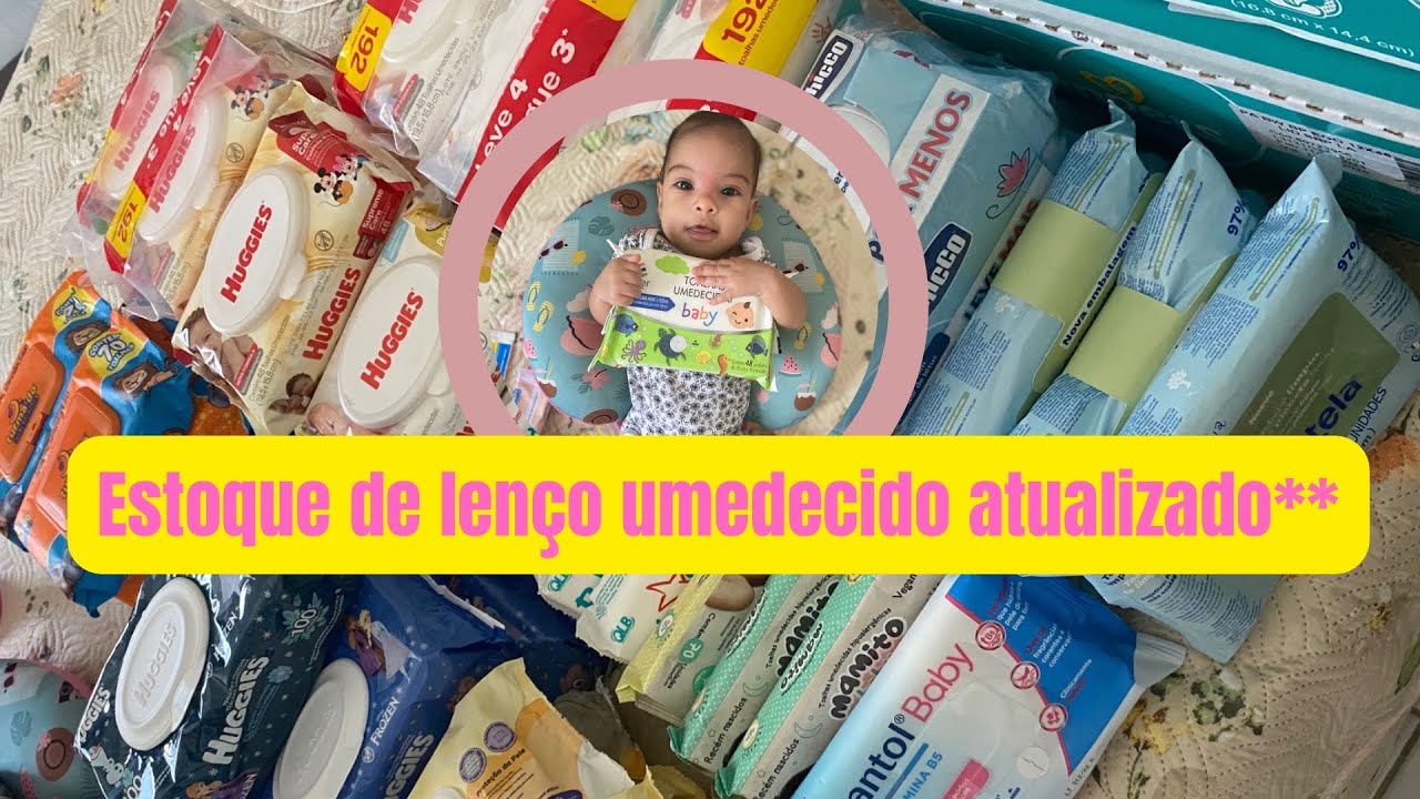 Estoque de lenço atualizado