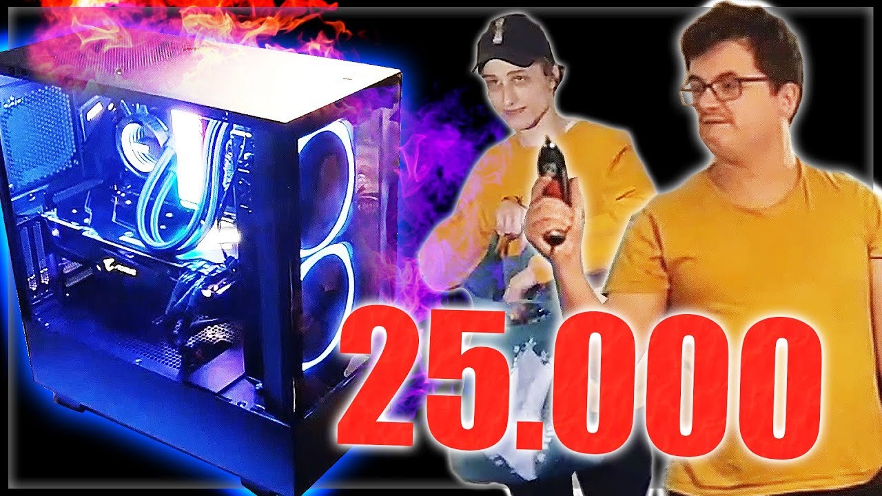 BYGGER MIN NYE VILDE STREAMER COMPUTER