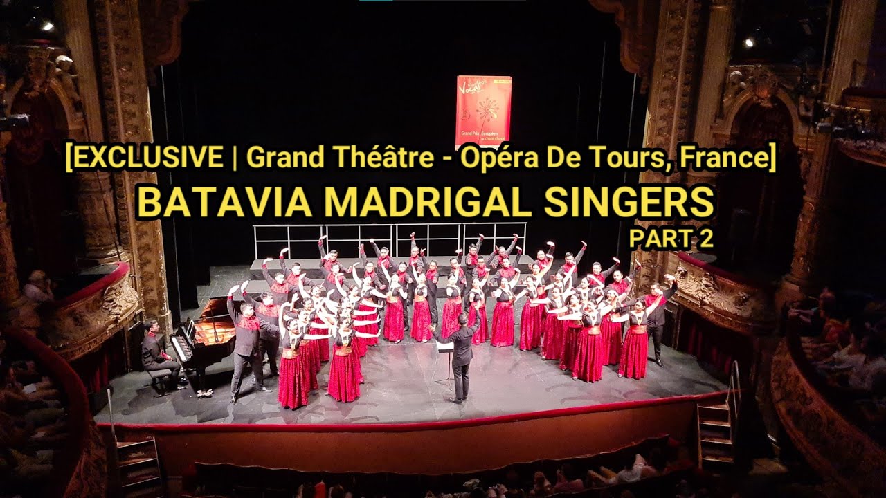 BATAVIA MADRIGAL SINGERS | PADUAN SUARA INDONESIA JUARA 1 EGP 2022 PRANCIS❗ PART 2