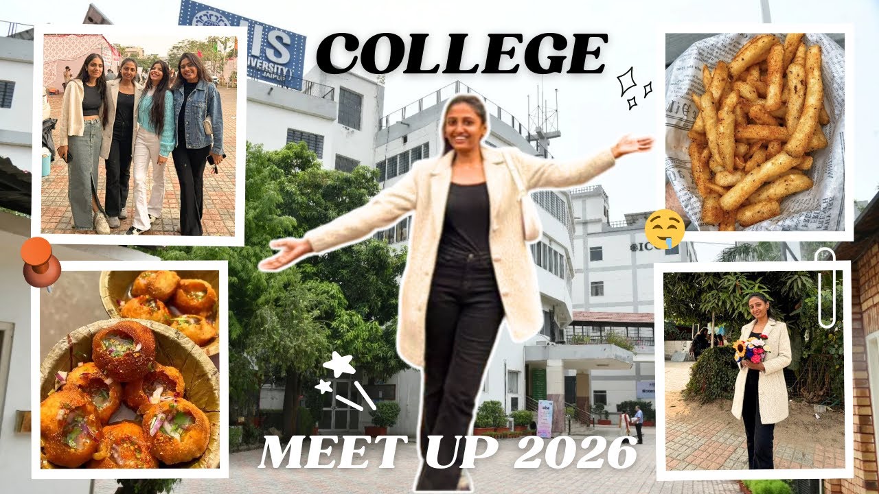 Revisiting My College & Meeting Friends After a Very Long 🥹💕