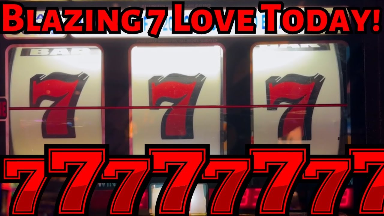 Blazing 7's!!! Double Top Dollar! White Hot 7's! All Old School!