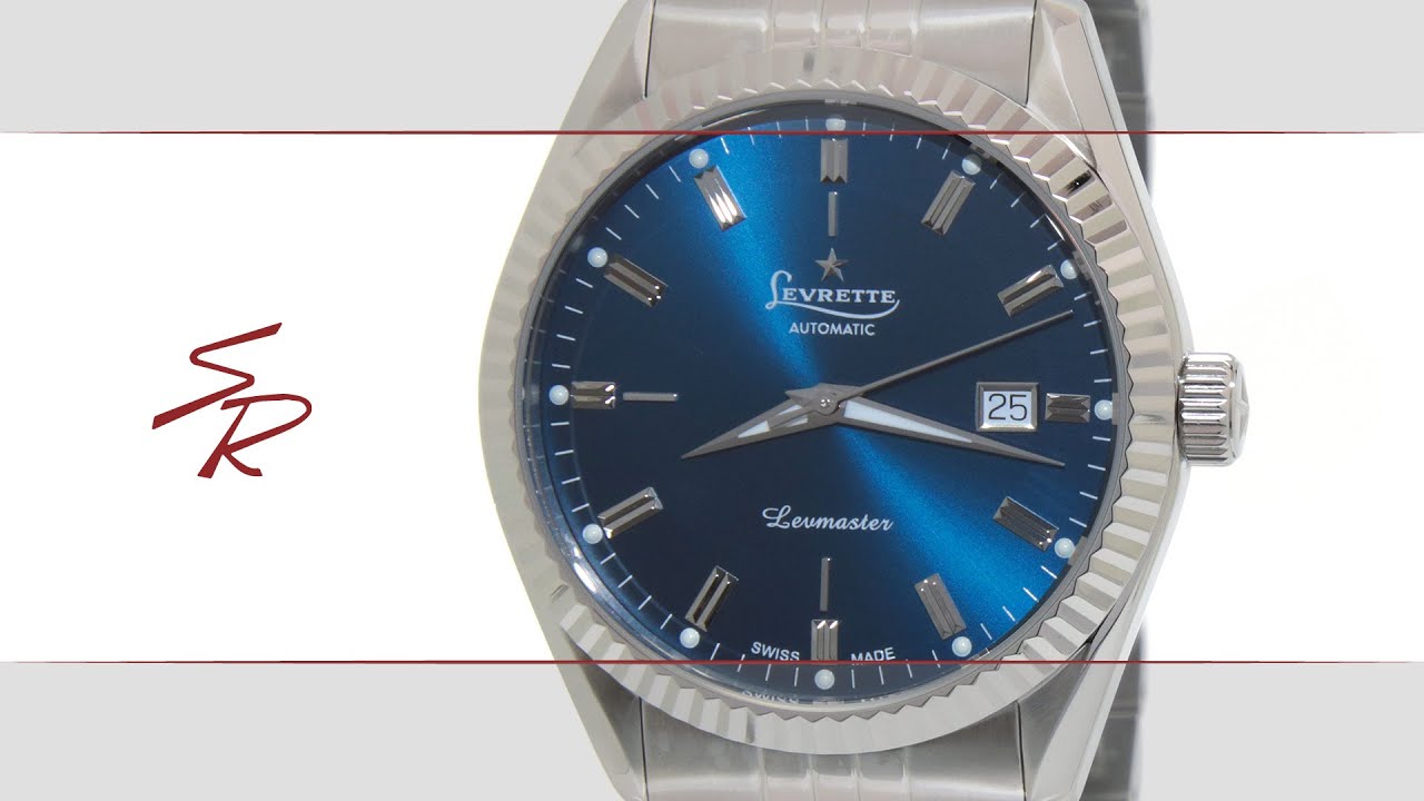 Levrette Classic 41mm Automatic Blue Dial 4014.20AB60B20