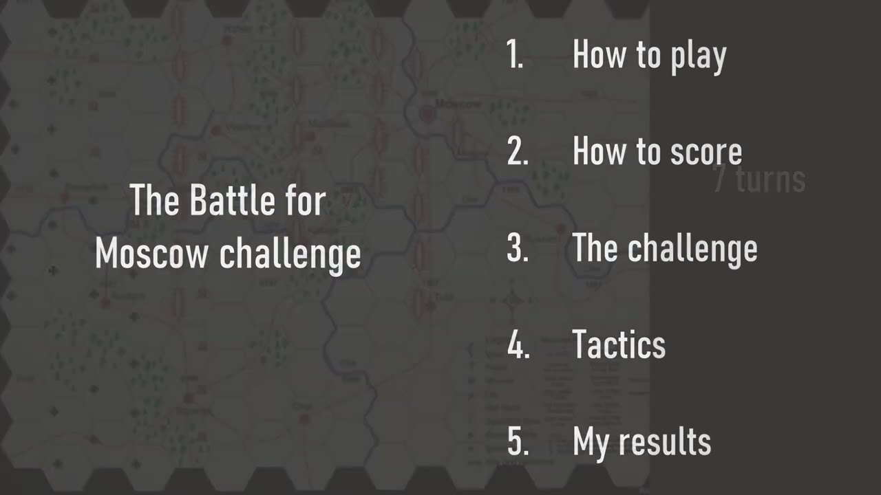 The Battle for Moscow (Typhoon Challenge)