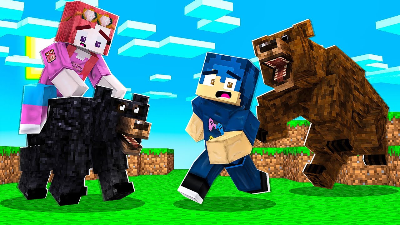 ABBIAMO PRESO GLI ORSI PER IL NOSTRO ZOO! - MINECRAFT *VITA IN CITTÀ*