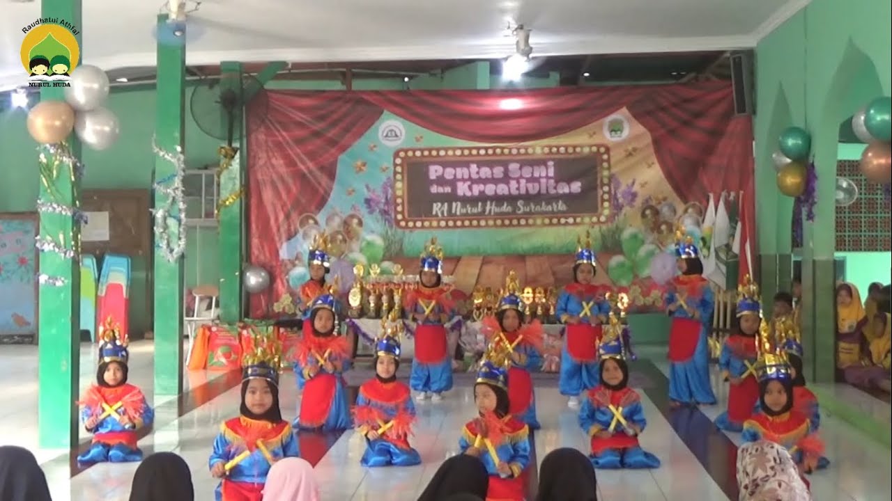 TARI KREASI AMPAR-AMPAR PISANG | PENTAS SENI DAN KREATIVITAS RA NURUL HUDA 2025