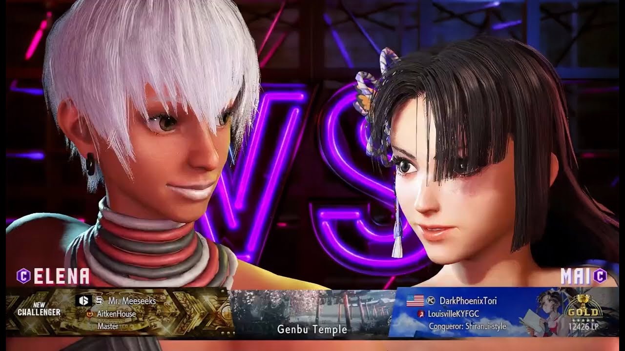 Mr. Meeseeks (Elena) vs. DarkPhoenixTori (Mai)  #battlehub #StreetFighter6