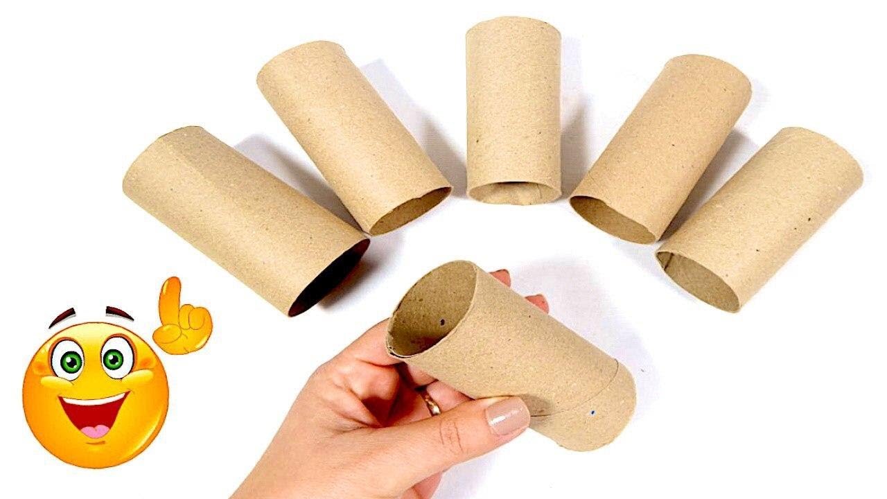 3 IDEIAS INCRÍVEIS COM ROLOS DE PAPEL HIGIÊNICO