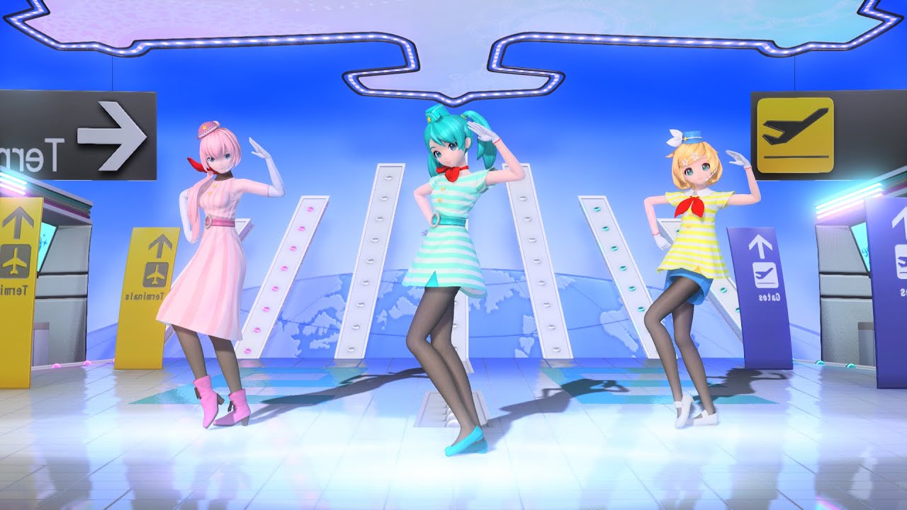 Tricolore Airline Mirror Dance | Hatsune Miku Project DIVA