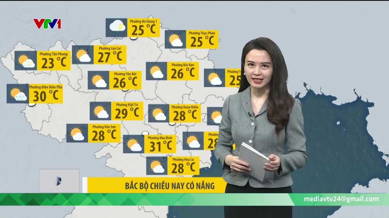 Dự b&aacute;o thời tiết cả nước ng&agrave;y 17/3 | VTV