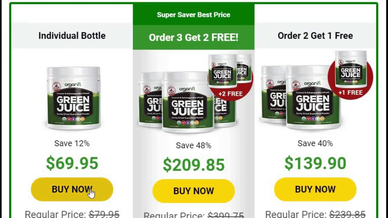 Organifi Green Juice Reviews Any Side Effects