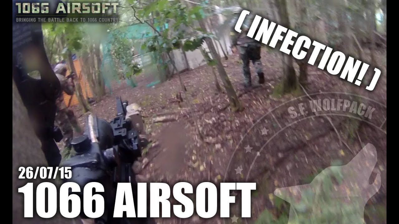 S.F. Wolfpack 1066 Airsoft 26/07/15 - Infection