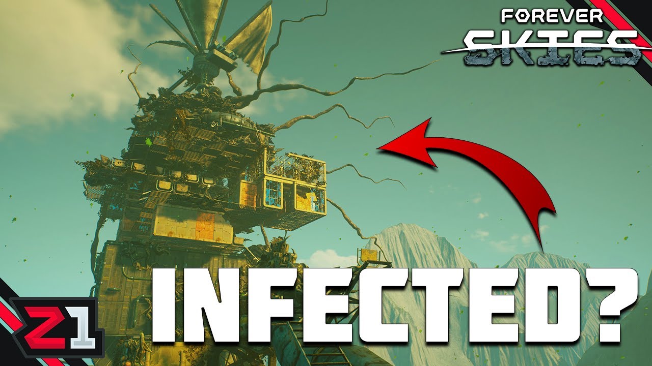 Into The INFECTED Greenhouse ! Forever Skies [E11]