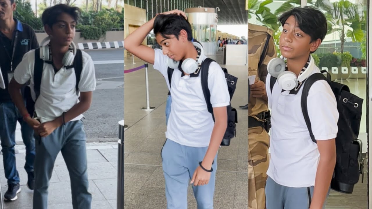 Singham Ajay Devgan Son Chota Singham Yug Devgan Spotted At Airport🔥😍♥️😍