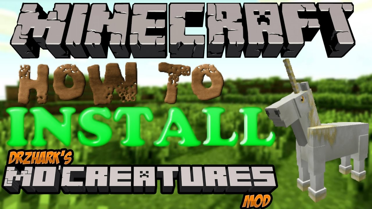 How To INSTALL Mo' Creatures For Minecraft 1.10.2+ (With Forge)