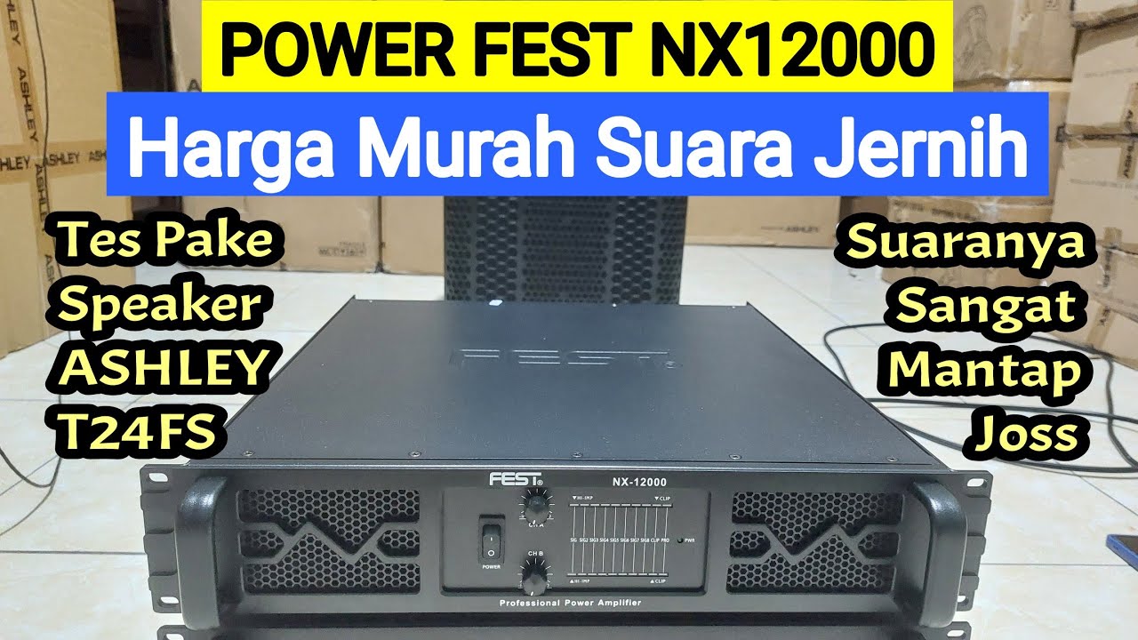 Power FEST NX12000, Harga Dibawah 3 Jutaan, Suara Jernih Joss👍