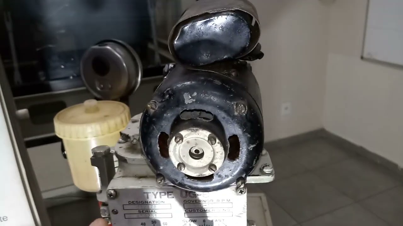 Regulador Woodward G8 V3