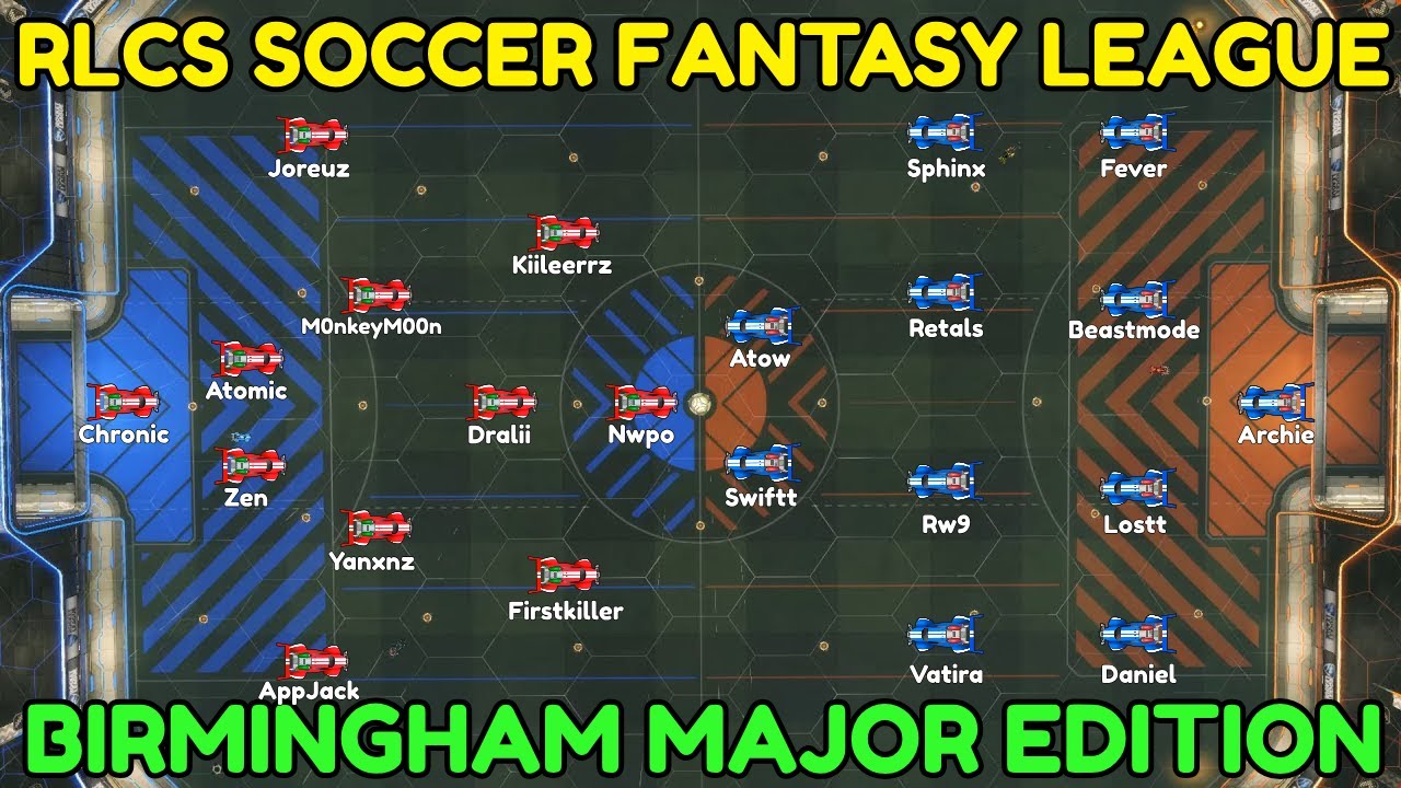 Playing Fantasy Soccer with RLCS Major Players!
