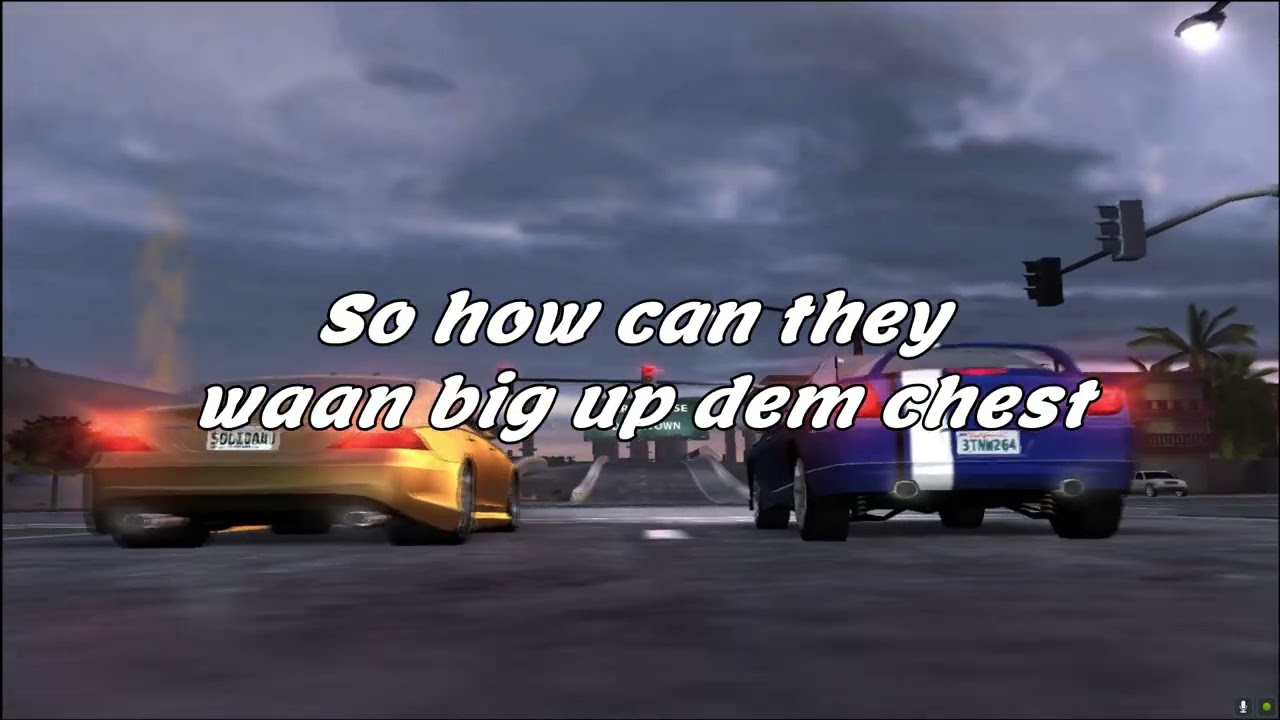 Midnight Club 3 Dub Edition OST - Like glue - Sean Paul With Lyrics