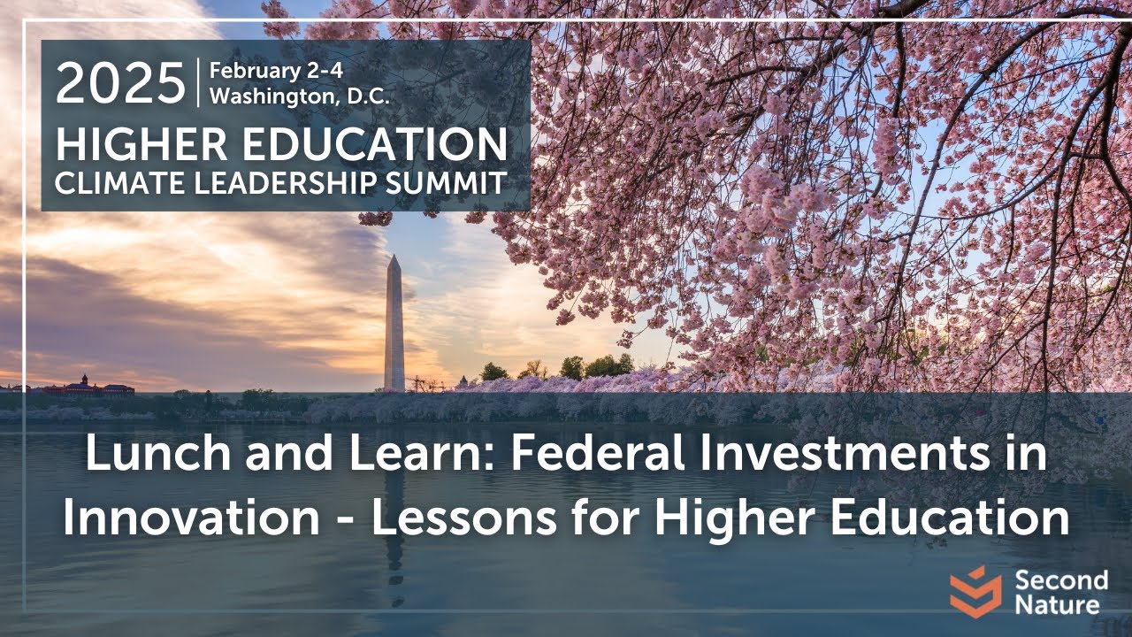 Summit 2025 Lunch and Learn: Federal Investments in Innovation - Lessons for Higher Education