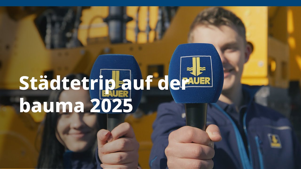 BAUER City Walk – Ein gigantischer Städtetrip – Folge 1 | BAUER Maschinen GmbH