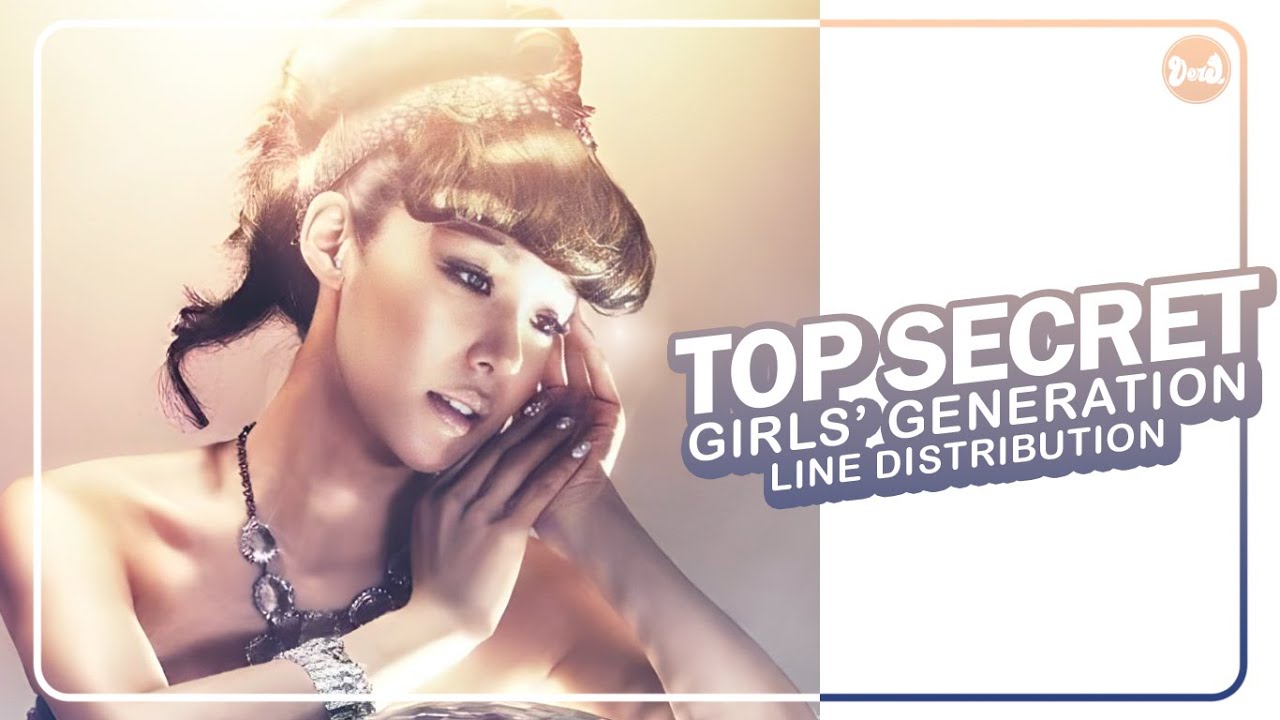 Girls’ Generation (소녀시대) –  Top Secret | Line Distribution (All Vocals)